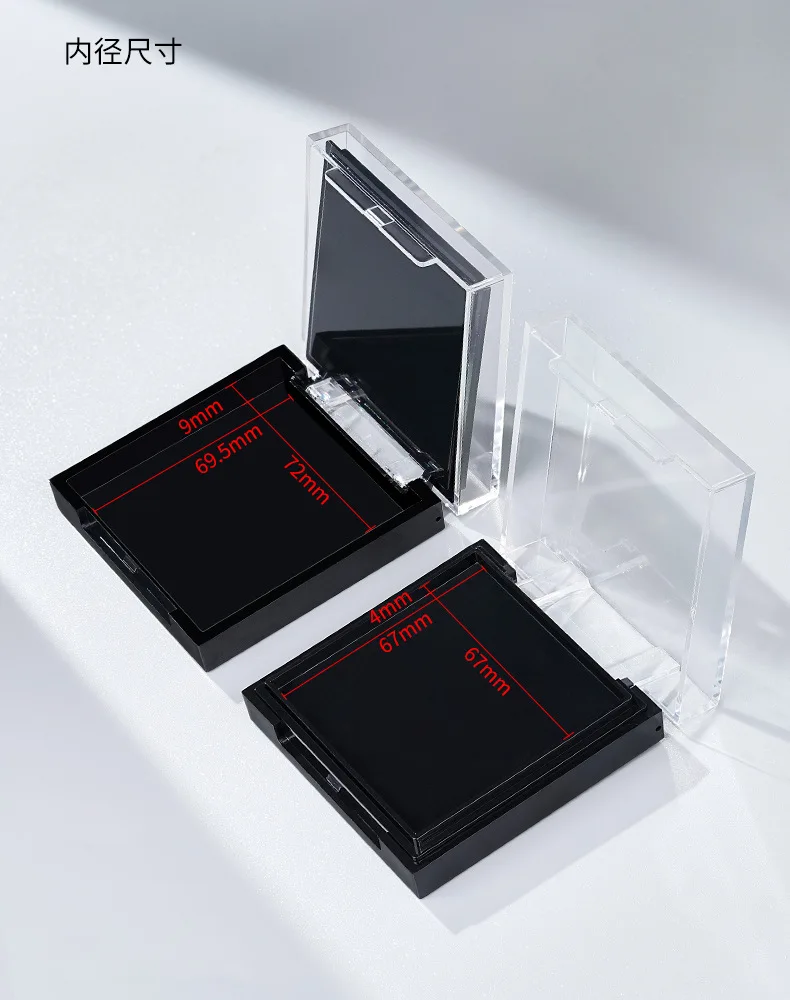 이중 레이어 네일 보관함, 투명 매니큐어 보관함, 핸드메이드 웨어, 네일 카드 디스플레이 박스, 신제품