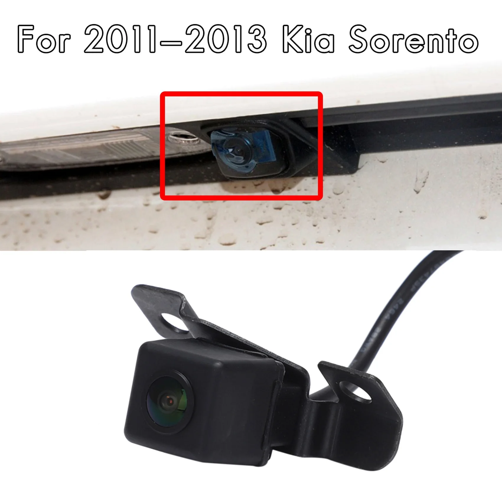 

Для 2011-2013 Kia Sorento Заводская камера заднего вида вспомогательная камера заднего вида 95760-2P202 95760-2P201