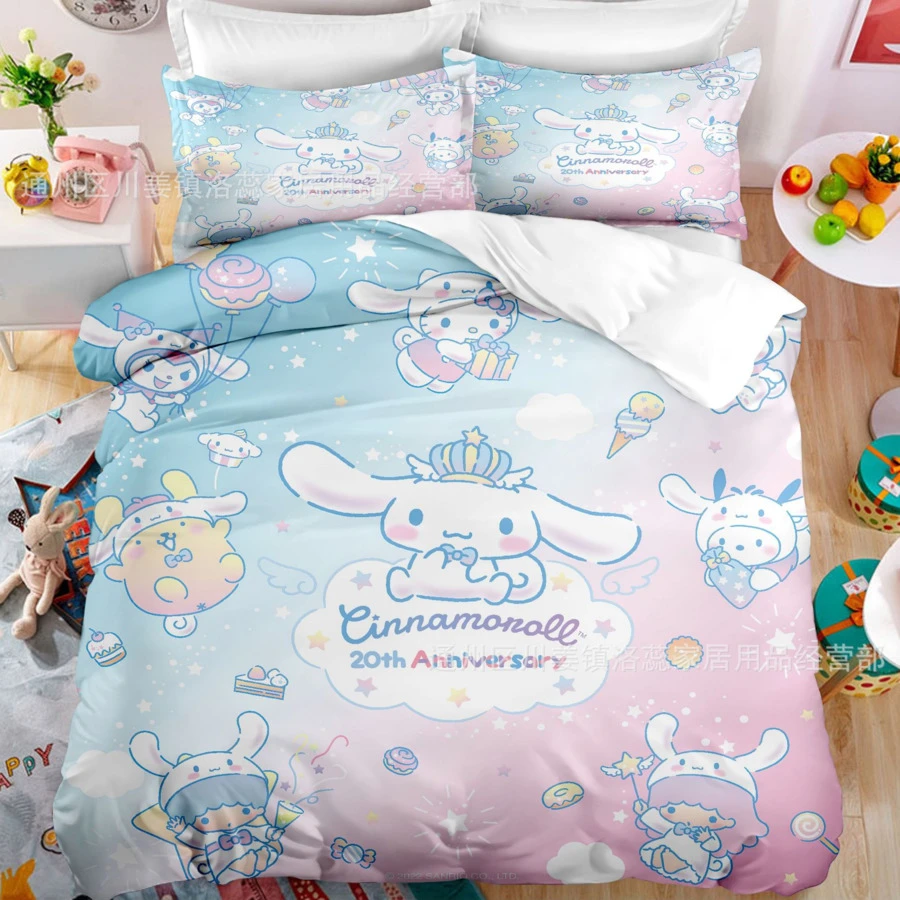 Kawaii Bedding Set Melody 90 Times 200 Kawaii Bedding Cinnamoroll
