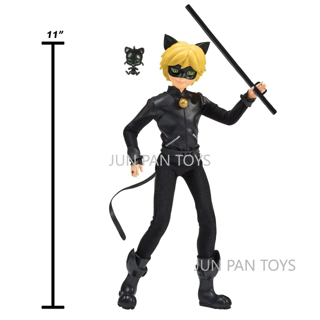 Miraculous Fashion Flip Adrien to Cat Noir 11 Doll 