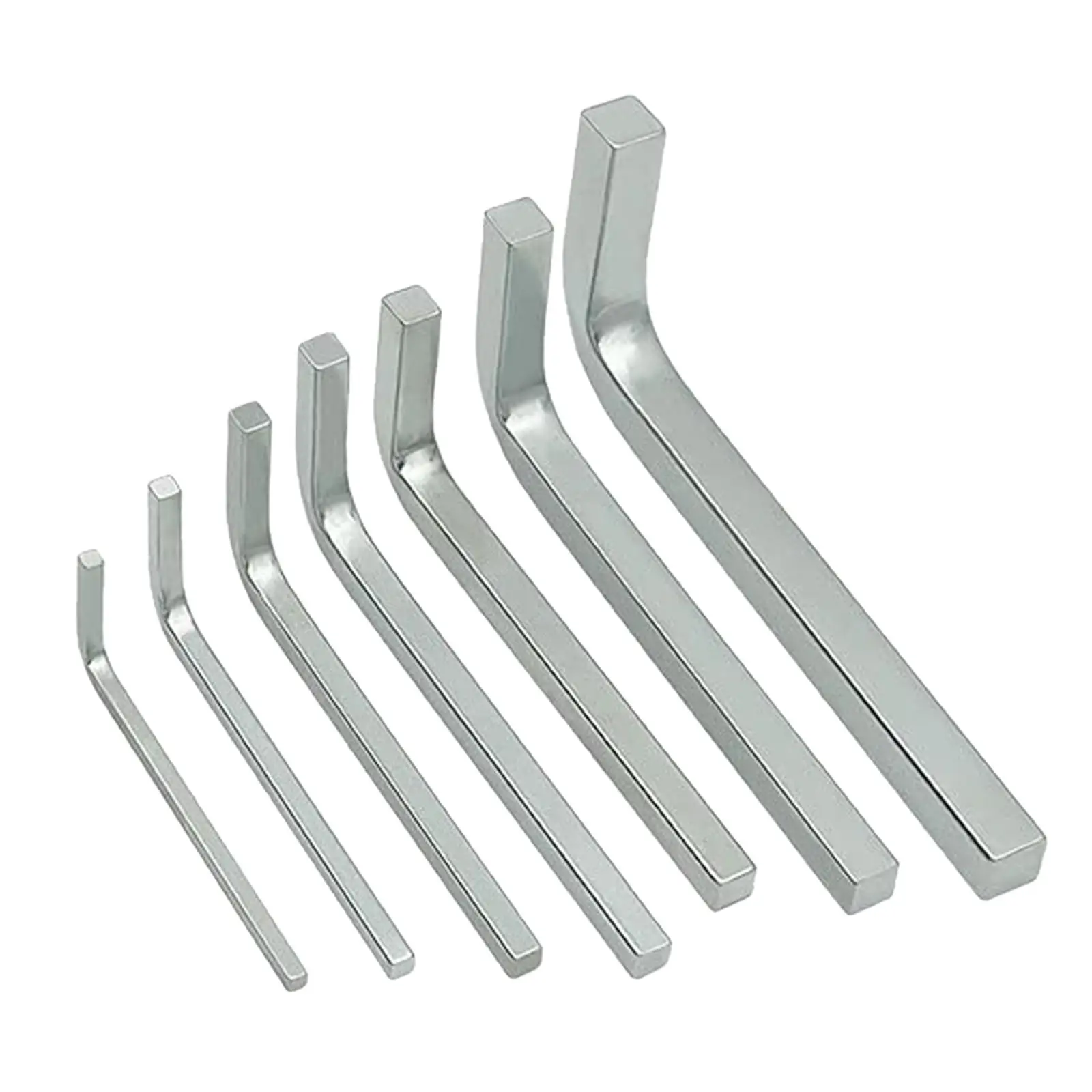 

7Pcs L Shape Square Head Wrench Set Multipurpose 4 Point Wrench Screwdriver