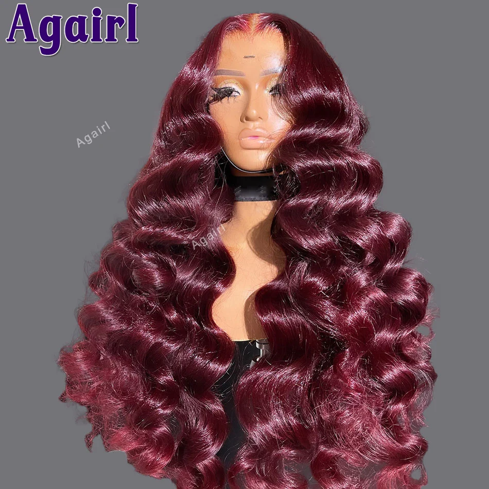 Рисунок 3 - Парики высокой плотности Темно-бордовые