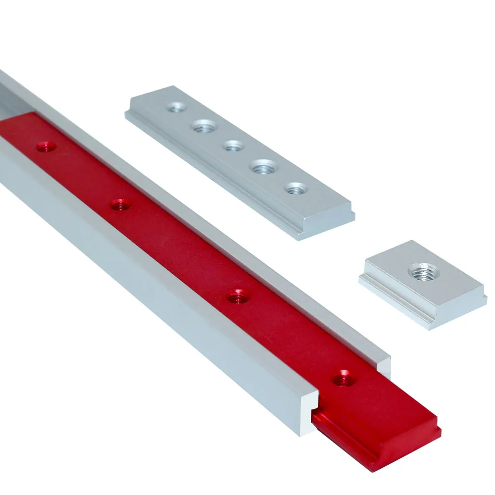 T track Slider Bar Aluminum Alloy Miter Bar Slider Table Saw Gauge Rod