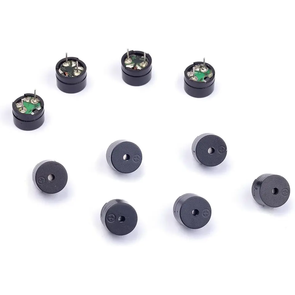 10PCS 12085 Passive Buzzer 12MM*8.5MM 42R Resistance 3V 5V 9V 12V in Common Use Mini Piezo Buzzers Kit, for Arduino image 4
