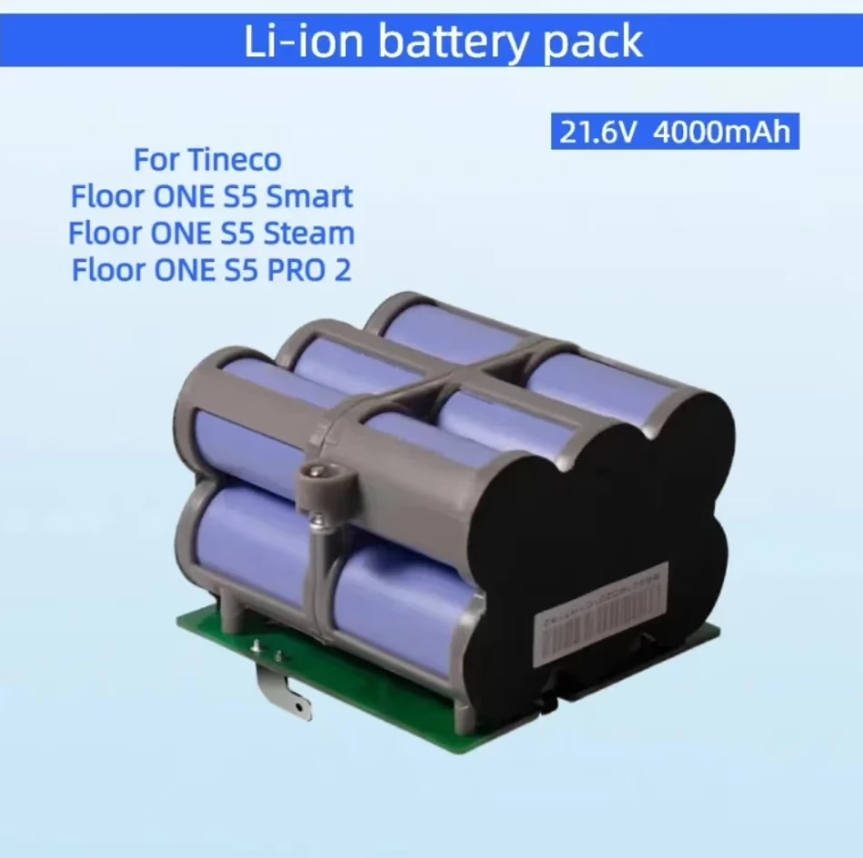 Original For Tineco 2.0 Tineco s5 Fu Wan washing machine battery 6.0Ah large capacbattery accessories S3 accessories NEW 3