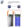 18650 DIY Battery Storage Box Camping Light with Micro Type-c Charging Cable Mobile Power Bank Case 18650 Battery Holder 6