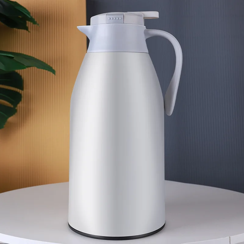 24 Hours 2L Thermos Insulation Pots Bottle 304 Stainless Steel Vacuum  Kettle Large Capacity Water Coffee Thermos Cold Hot Drink