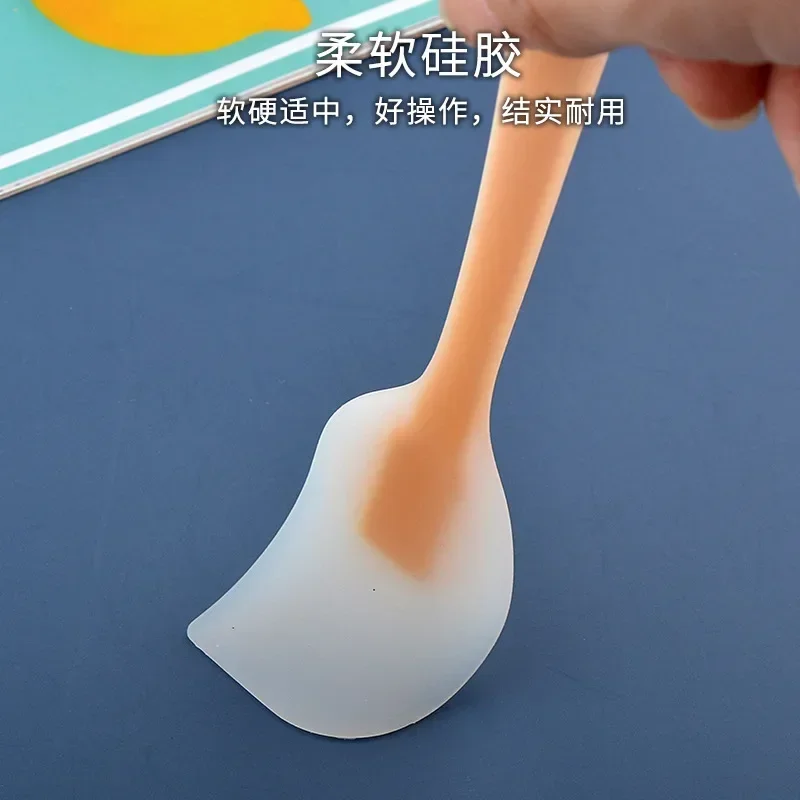 Baking Tool Baking Spatula Baking Accessories 2pc Cream Spatula Silicone Scraper and Small Household Baking Silicone Scraper Kitchen Baking Tools