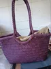 Hand Knitted Designer Genuine Leather Elegant ​Handle Female Totes Vintage Women's Handbag Cowskin Lady Large Shoulder Bag 6