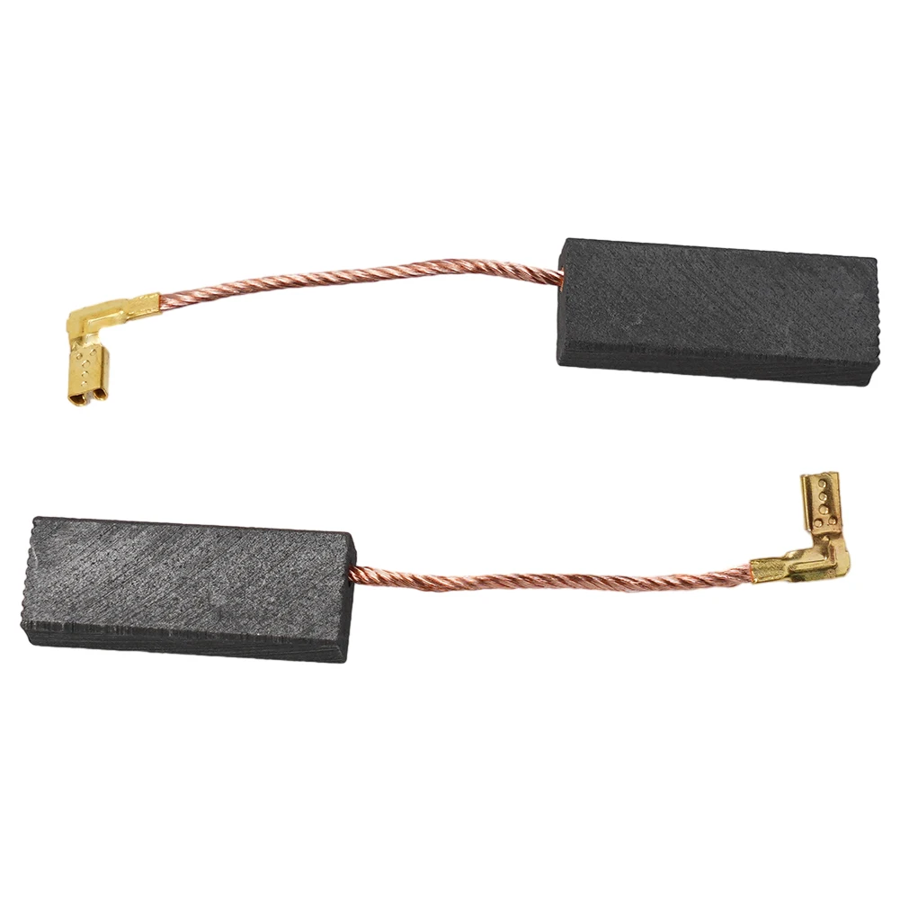 

2pcs Carbon Brush 6.2 X 11.2 X 29mm For McCulloch 2200 Chain Saw X73 Woodshark 350 400 D94 Angle Grinder Circular Saw