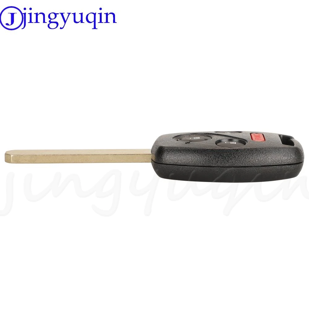 Jingyuqin 2/3/4BTN 원격 자동차 키 N5F-S0087-A Honda Civic 용 433MHz ID46 칩 2006 2007 + 자동 키 Fob 제어 72147-SNB-T010-M2