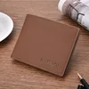 New Men PU Leather Purse Black Frosted Material Youth Credit Card Holder Coin Purse 2023 Men Purse 4