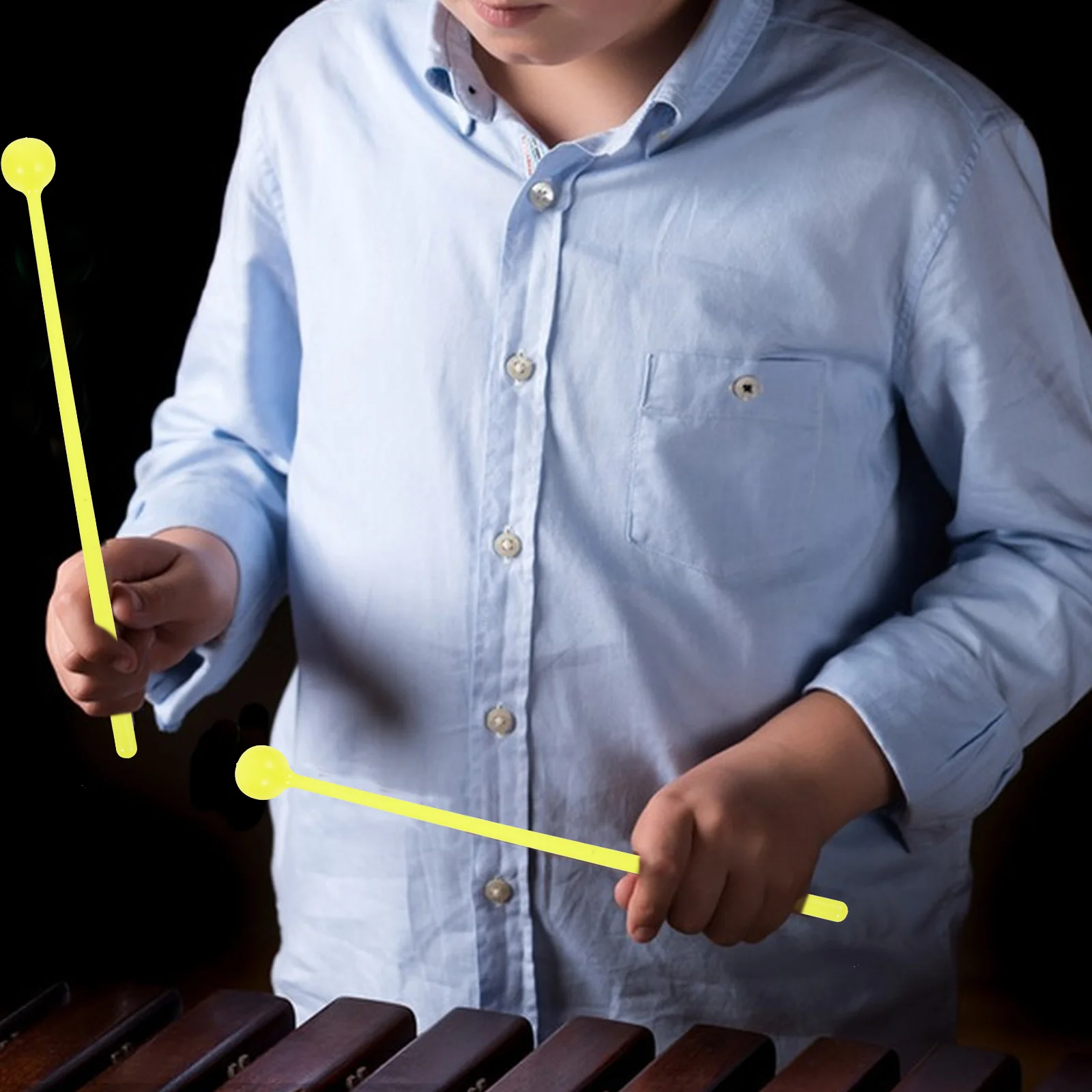 

Tones Hand-held Xylophone Glockenspiel Mallets Children Kids Early Educational Toys Kids Musical Instrument Toy