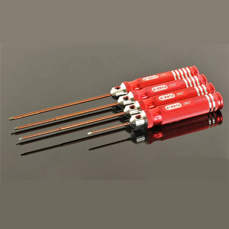 RC 자동차 EDS 원격 제어 자동차 수정 서비스 도구, 050 063 078 인치 육각 스크루 드라이버 세트 110882