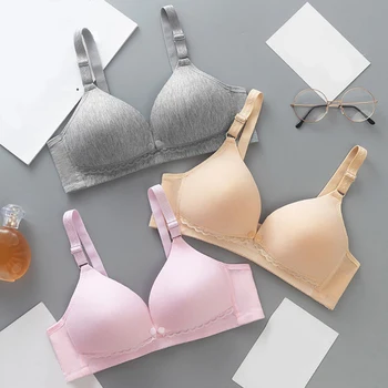 Maternity Nursing Bra Front-Clip Anti-Sagging Support Breathable Seamless Design for Postpartum Breastfeeding Comfort