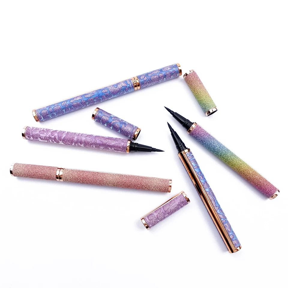 Makeup Tool Eyeliner Glue Pen self-Adhesive Liquid Waterproof Black eyeliner Pencil Cosmetics False Eyelashes 3