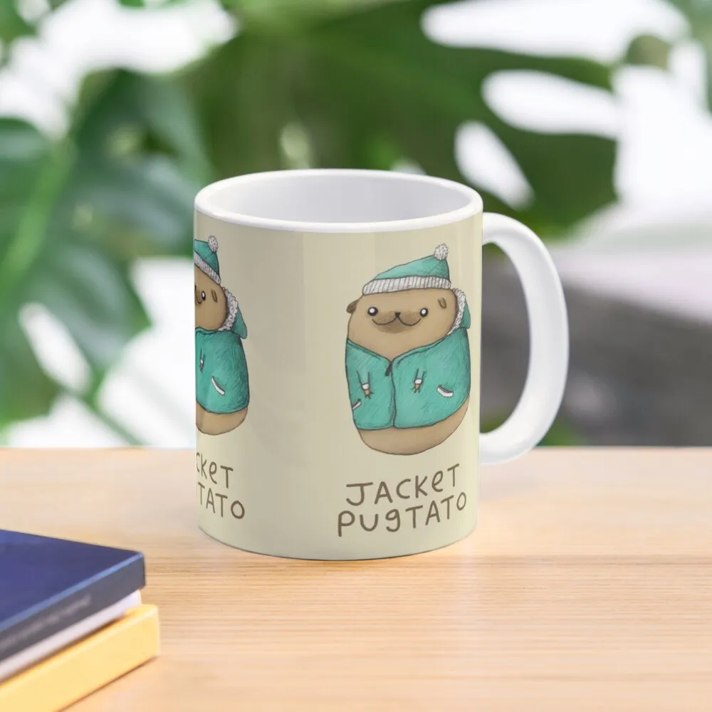 

Jacket Pugtato Coffee Mug Espresso Cups Coffe Cups Mug