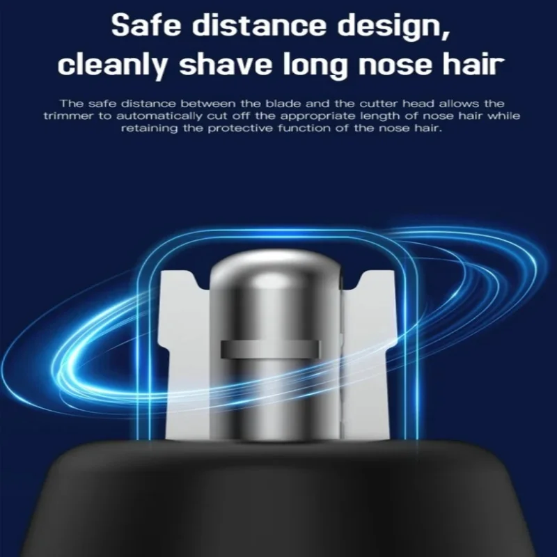 Xiaomi Electric Ear Nose Hair Trimmer Digital Display Type-C Rechargeable Fast Charge Portable Clipper Trimmer For Nose Hair New 6