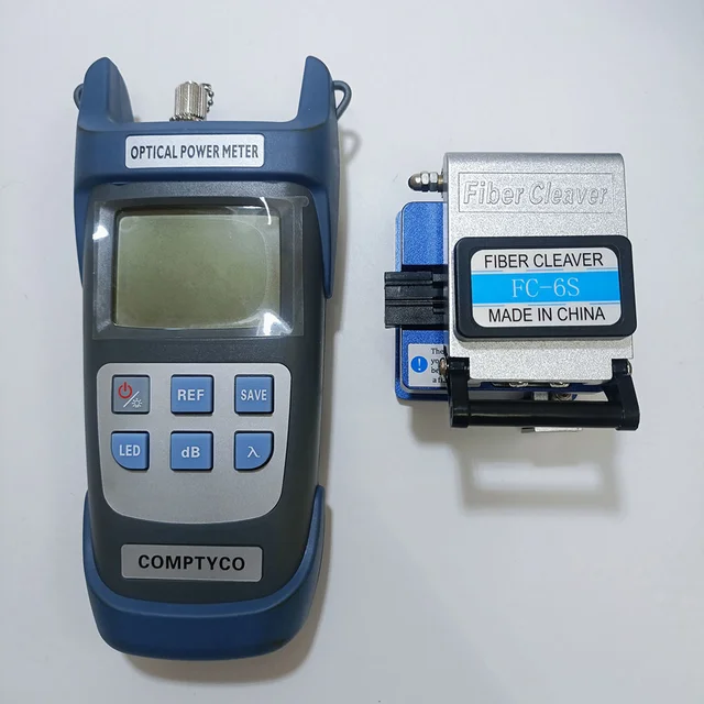 Kit Fibra Ottica FTTH Completo - Con Misuratore Di Potenza, Localizzatore Guasti E Cleaver - Foto 3