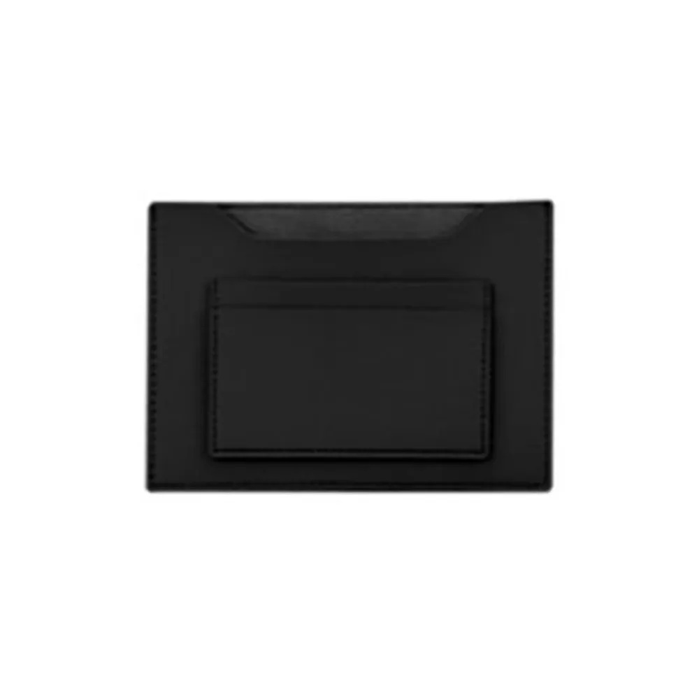 מכסה דרכון צבעוני פשוט מולטיפונקציונלי למחזיק כרטיסי בדיקת מטוס עור PU קליפ דרכון תיק כרטיסים זכר