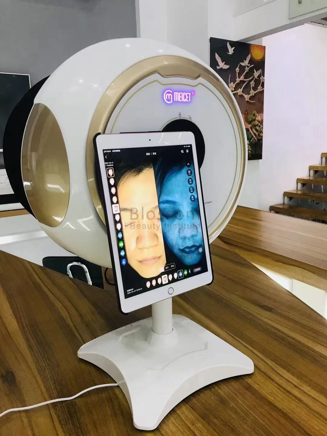 Professional Beauty Smart Mirror Skin Analyzer Beauty Instrument Detector Skin Analysis For Care skin tester