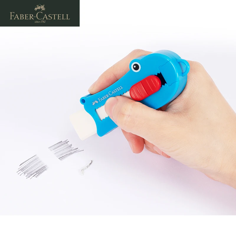 Faber-Castell Kawaii Design Push-pull Erasers Student Correction Tool Kids School Supplies Gift Creative Stationery 3