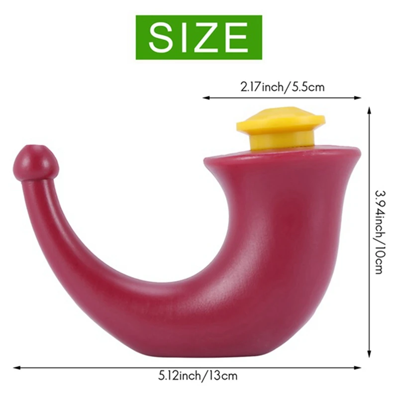 2 Pcs Yoga Water Bottle Yoga Nasal Neti Pot Rinsing Nasal Wash Nose Wash System Sinus Irrigation Sinuses 200ML Yoga Water Bottle