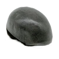 0.08mm d'épaisseur PU Poly Base Double noué toupet cheveux humains durée Durable longue durée de vie prothèse capillaire pour hommes 4