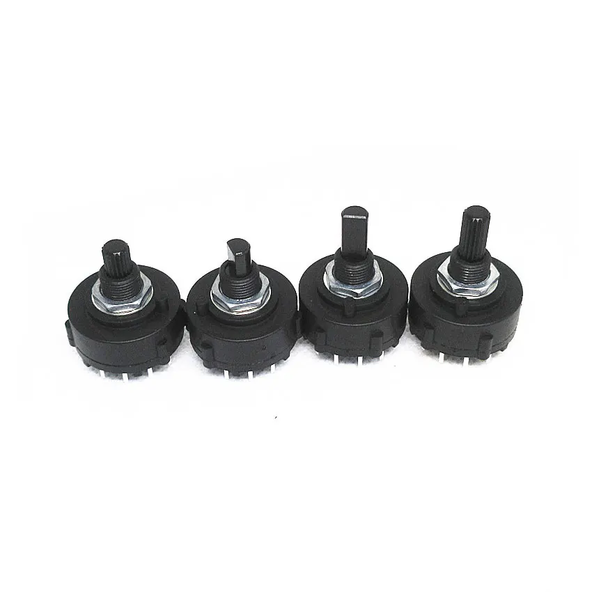 Cltgxdd 1 Stück RS26 Band Gear Drehschalter 1 2 3 4-polige Position 12/6/4/3 wählbare Leiterplatte Plug-in Board einstellbarer Schalter – Detail 5