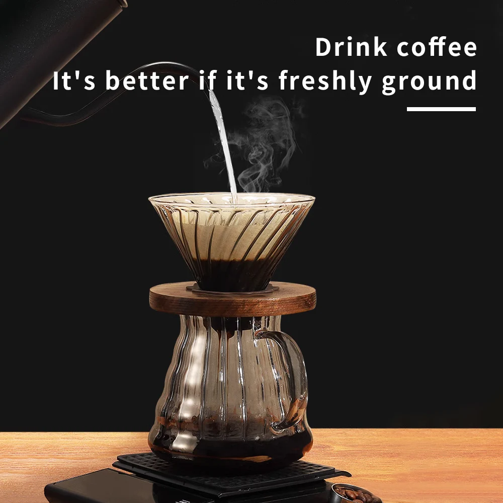 Stainless Portable Electric Coffee Grinder Ceramic Grinding USB Rechargeable