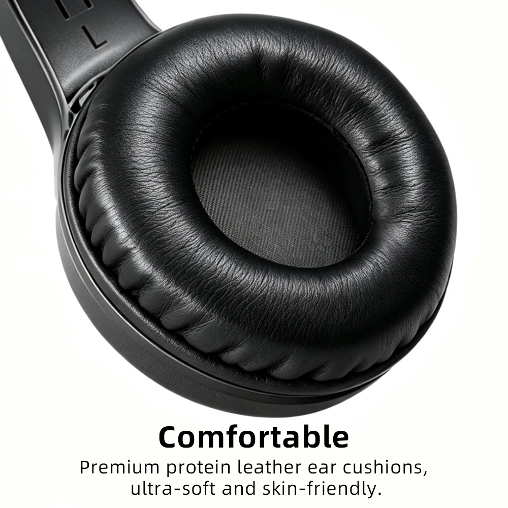 אוזניות אלחוטיות Bluedio HT Bluetooth 5.4 HIFI Sound אוזניות חוטיות 57mm רמקול מיקרופון מובנה 650mAh סוללה