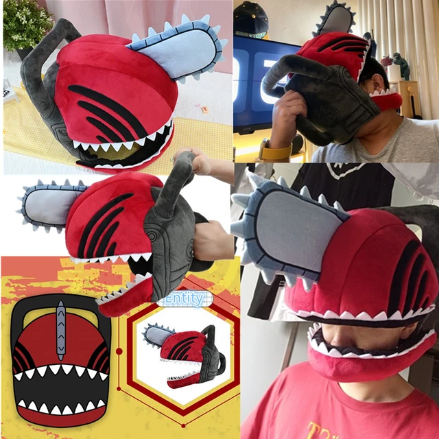 Denji Cosplay Saws Hand Headgear Anime Chainsaw Man Denji Cosplay Latex  Mask Halloween Party Props for Adult - AliExpress