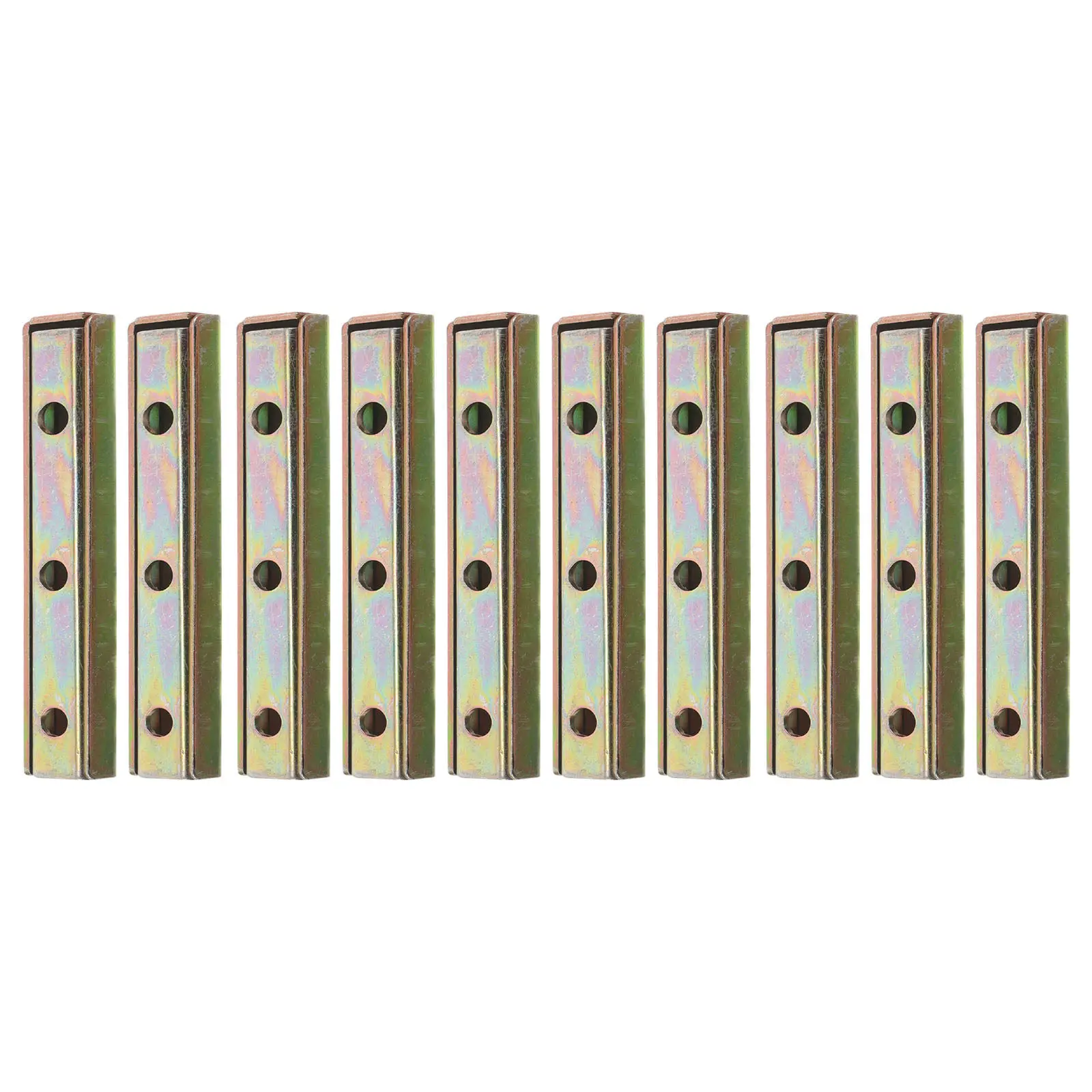 10 Pezzi Connettori Modulari per Mobili, Staffe per Divani, Connettori per Divani Sezionali Resistenti, Piastre di Giunzione per Mobili - immagine 4