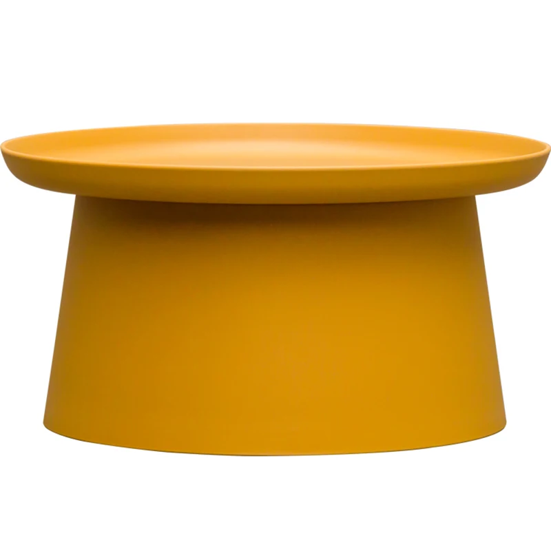 

Decoration Industrial Mobile Balcony Living Room Table Clear Modern Coffee Table Round Center Muebles De La Sala Breakfast Table