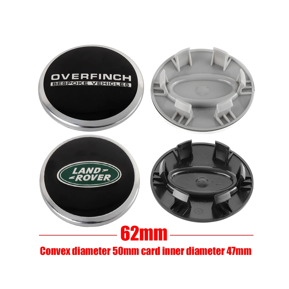 Car Wheel Center Hub Cap Cover Auto Badge Accessories For Land Rover Freelander L462 L319 Range Sport Evoque Discovery 4pcs 62mm wheel center caps
