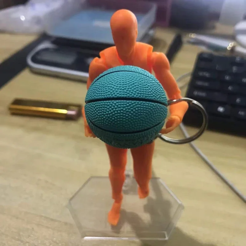 3Dバスケットボールキーホルダー,新しいファッション,スポーツ
