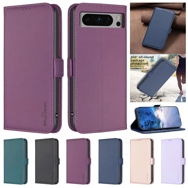 Custodia Pixel 8Pro Per Google Pixel 8 Pro Custodia A Portafoglio In Pelle Per Google Pixel 7 Pro 7Pro 7A Cover Custodie Morbide Magnetiche Di Lusso