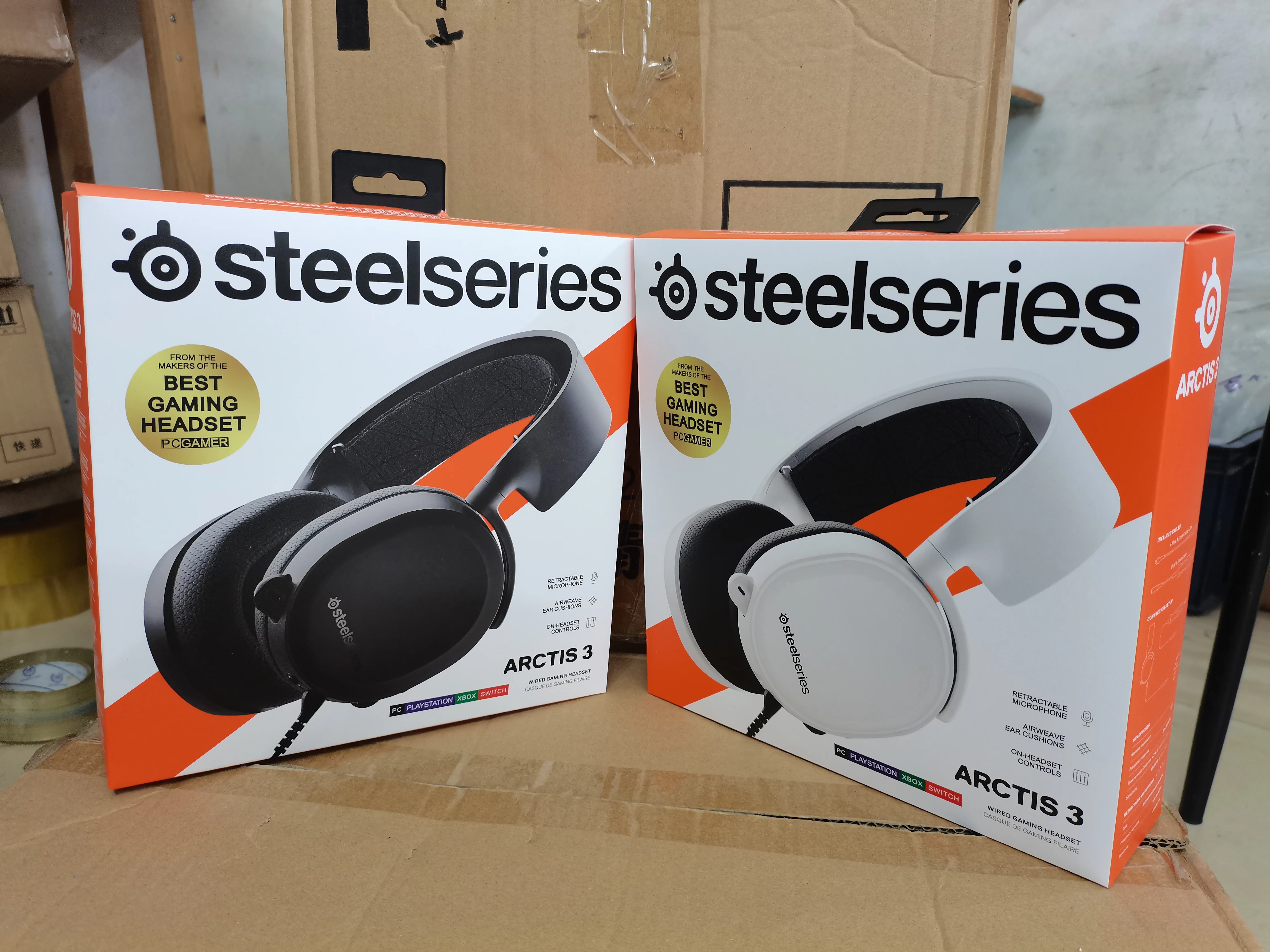 New Original Steelseries Arctis 3 Wired Headset Pc Playstation 4 , Pc, Ps Console, Xbox Console Earphones & Headphones - AliExpress