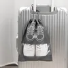 10pcs Shoe Storage Bag Made of Non-woven Fabric Dust-proof and Moisture-proof Travel Artifact Shoe Storage Household Shoe Cover 3