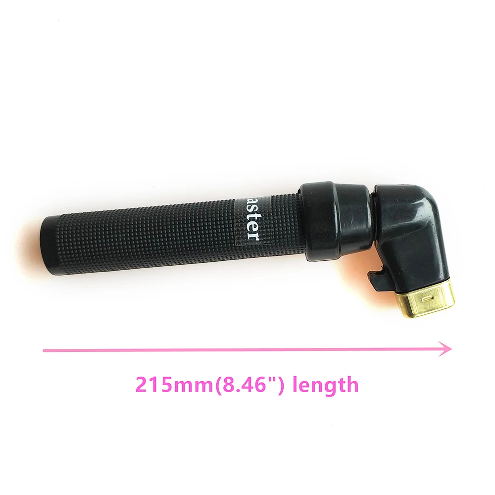 Professional Electrode Holder Welding Leadset 3M 16sqmm Copper Cable Set DKJ35-50 Connector for 50-350A Stick MMA Welder