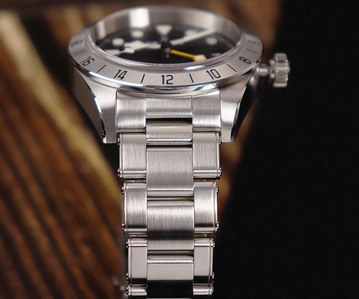 Cronos Vintage GMT 39mm NH34 Automatic Men Watch Mechanical