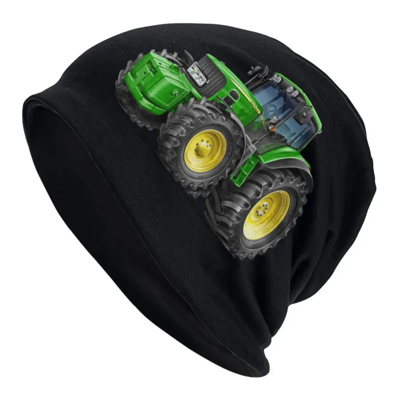 

Unisex Winter Warm Bonnet Homme Knitted Hats Street Tractor Beanie Cap Outdoor Beanies Caps For Men Women
