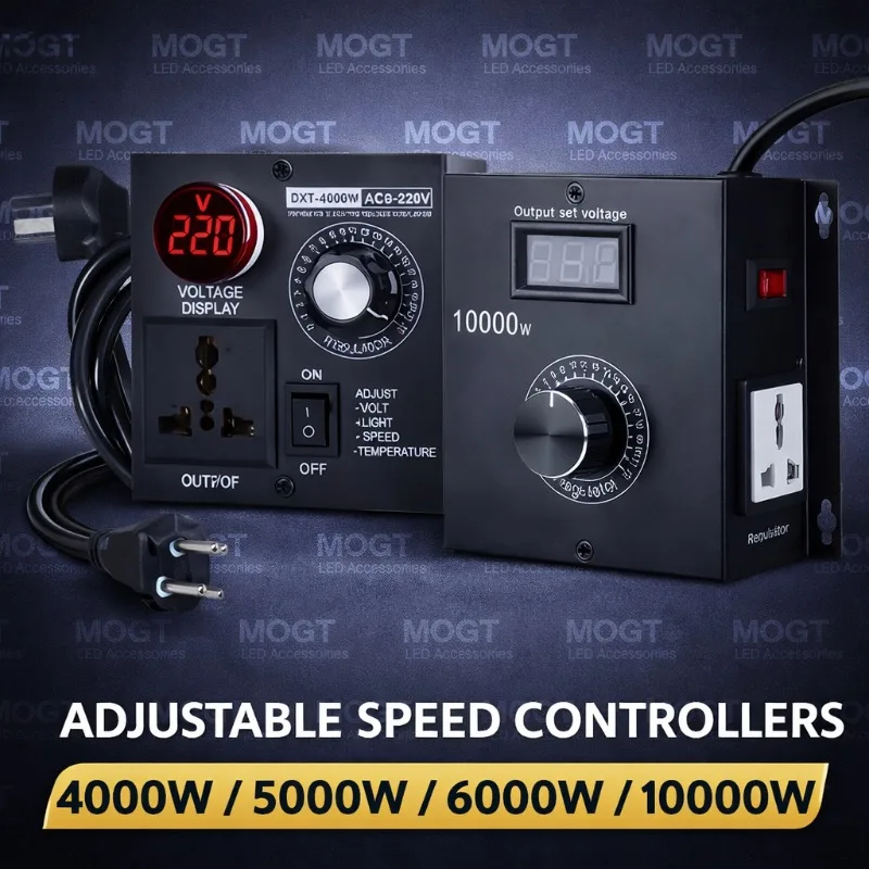 AC 110V 220V 전압 조정기 속도 온도 조명 전압 4000W 5000W 6000W ..