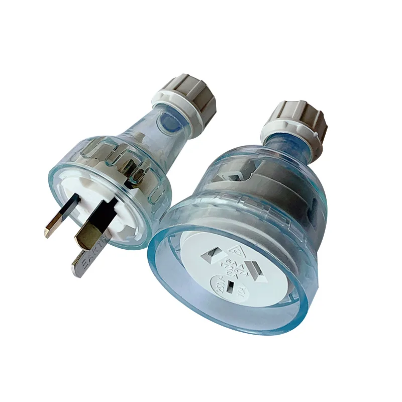 AU NZ Plug adapter assemblato Rewireable femmina maschio presa di corrente elettrica a 3 poli cavo di prolunga ca con messa a terra Rewire SAA