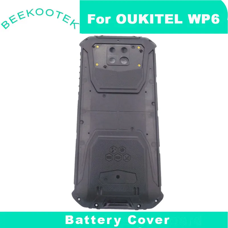 Новинка для Oukitel WP6 6 3 дюймов корпуса сотового телефона задняя крышка чехол