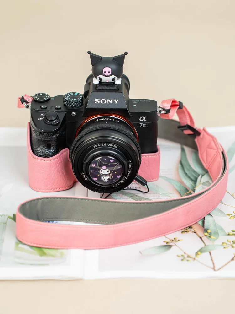 Per Sony A7M3 Custodia Protettiva A7M4 Base Della Copertura Della Fotocamera A7R5 Custodia Per Fotocamera Custodia In Pelle Pu