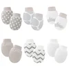 6Pairs/lot Newborn Gloves Protection Face Baby Boy Mittens Soft Cotton Anti-Scratch Gloves Cartoon Printed Girls Infant Supplies 4