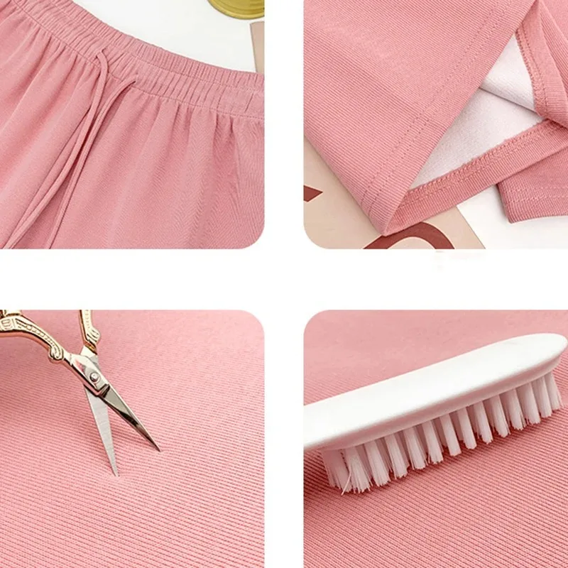 2024 New Casual Baggy Wide Leg Pants Spring Elastic High Waist Women's Straight Pantalones Korean Fashion Lace Up Sweatpants