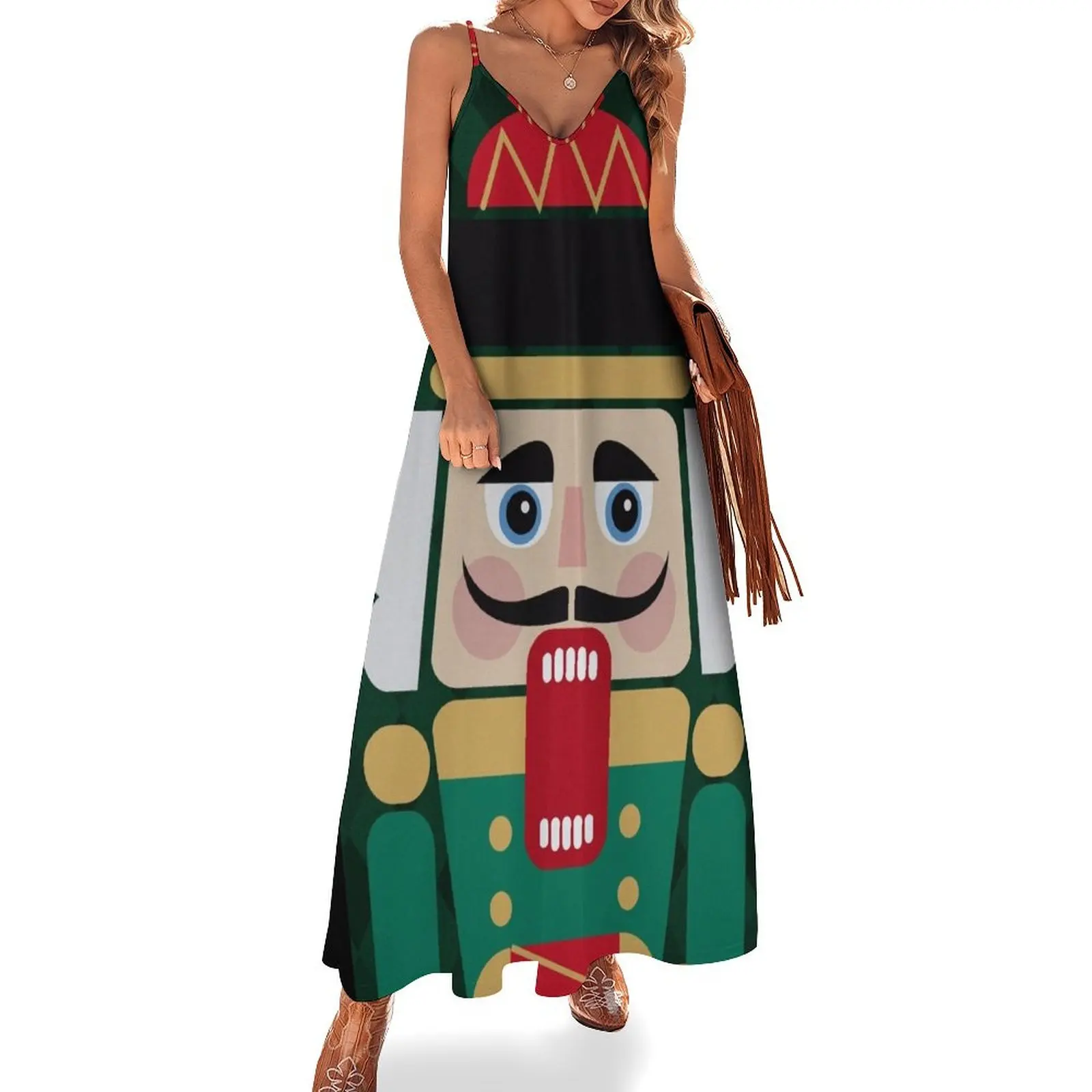 

The Nutcrackers Sleeveless Dress dress dresses Women's summer long dress