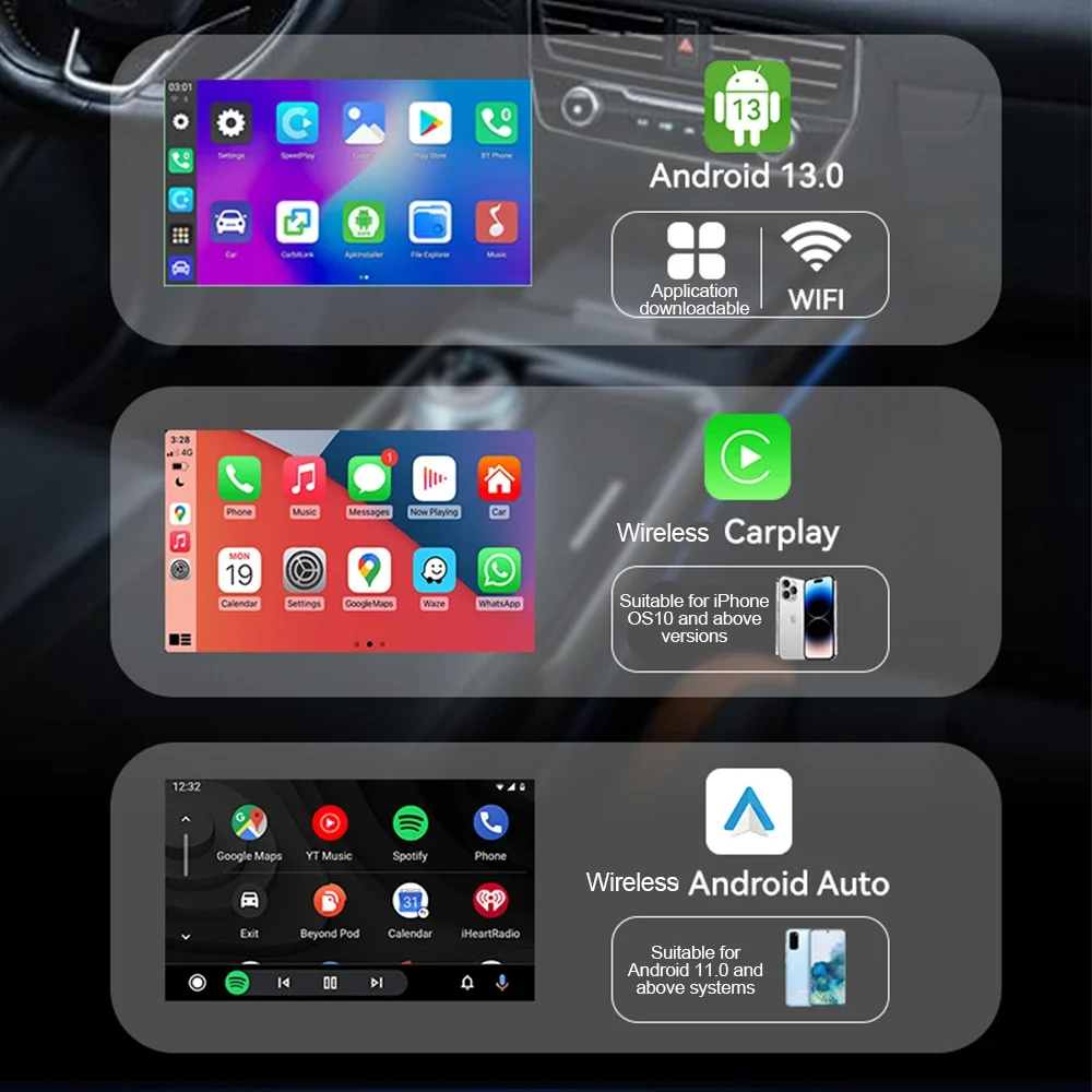 1品限り❤️JESIMAIK CarPlay Ai Box Android13.0 S353460c8bb9141f390f9066ba5d4d